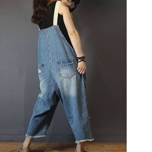NWT Lolli Distressed Overalls - Picture 5 of 7
